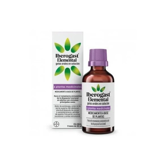 Iberogast Elemental gotas orales en solución 50 ml