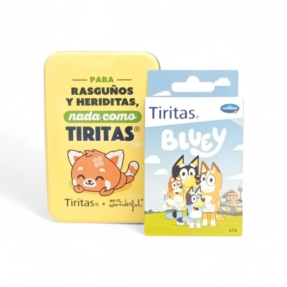 TIRITAS BLUEY APOSITO ADHESIVO 12 UNIDADES 3 TAMAÑOS