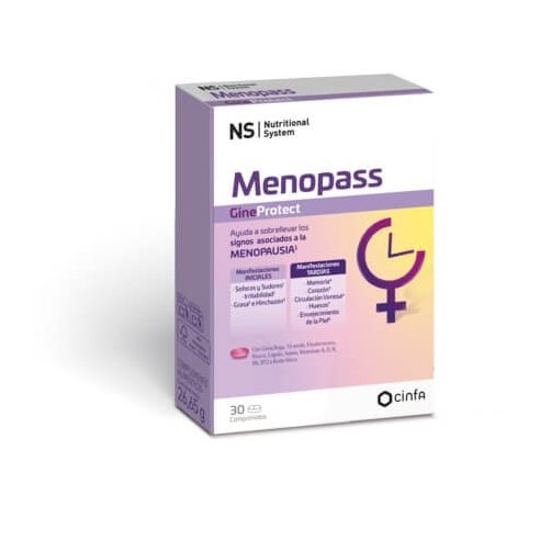 NS GINEPROTECT MENOPASS 30 comprimidos