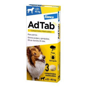  AdTab® para perros de 22kg - 45kg 3 comprimidos masticables
