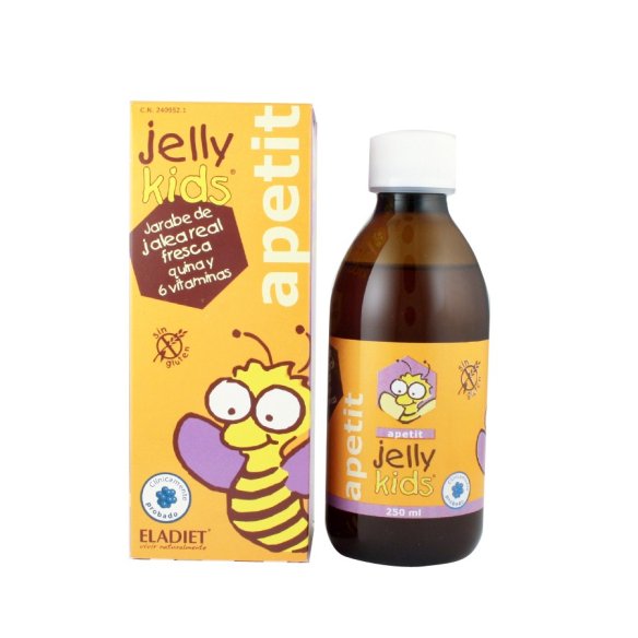JELLY KIDS apetit Jalea Real sabor fresa 250 ml