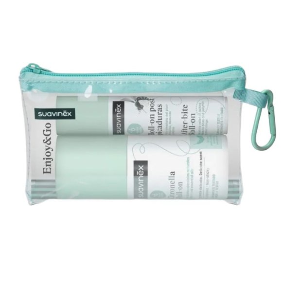 Suavinex Set Enjoy & Go Citronella Roll-On, 50 ml  Roll-On Post Picaduras, 15 ml