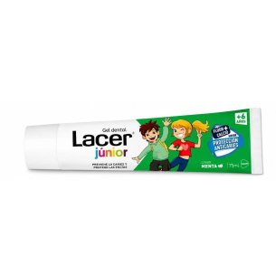Lacer Júnior Gel Dental Sabor menta 75 ml