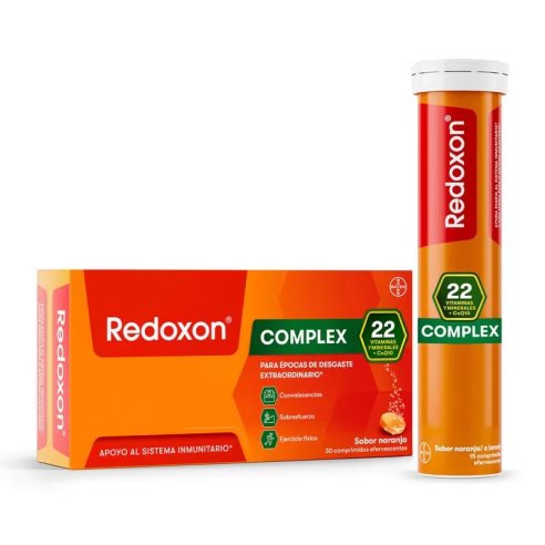 Redoxon Complex Sabor naranja 2 x 15...