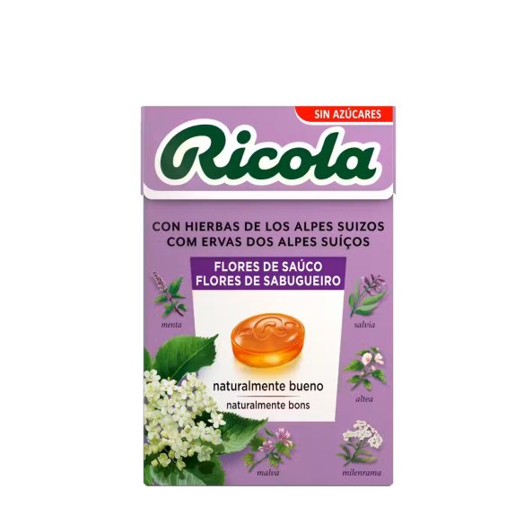 Ricola Flores de Saúco 50 gr