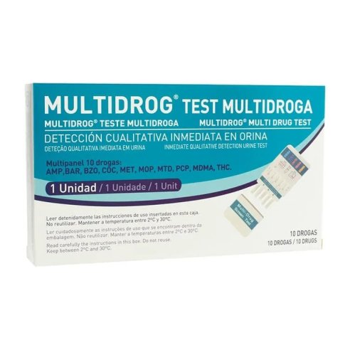 Multidrog Test Multidroga 10 Drogas, 1 Unidad