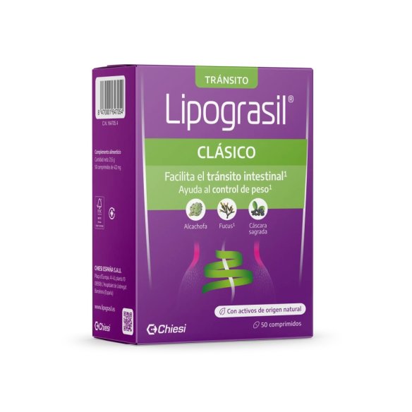 LIPOGRASIL Clásico Doble Efecto 50 comprimidos