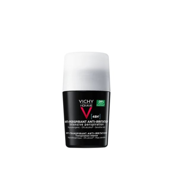 VICHY HOMME Desodorante Antitranspirante & Efecto Calmante 48H 50 ml