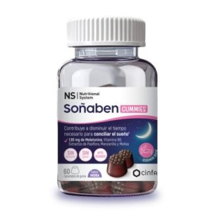 NS SOÑABEN GUMMIES SABOR MORA 60 unidades
