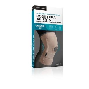 Farmalastic Compression Tech Rodillera Abierta Talla M