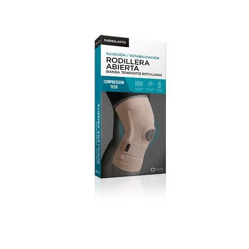 Farmalastic Compression Tech Rodillera Abierta...