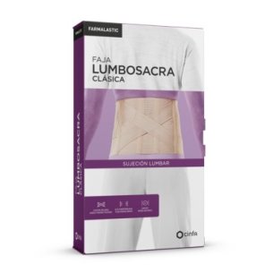 Farmalastic Faja Lumbosacra Clásica Talla P