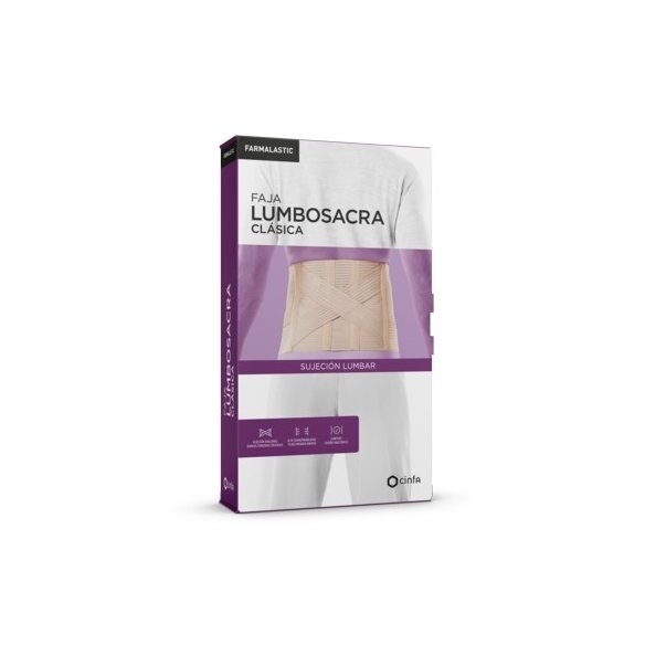 Farmalastic Faja Lumbosacra Clásica Talla P