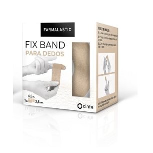  Farmalastic Fix Band Para Dedos 4,5M x 2,5 CM Beige