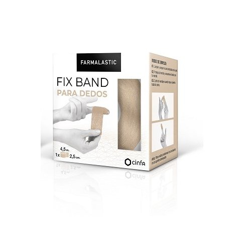  Farmalastic Fix Band Para Dedos 4,5M x 2,5 CM...