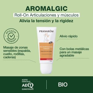 PRANAROM AROMALGIC Roll-On Bio Articulaciones y Músculos...