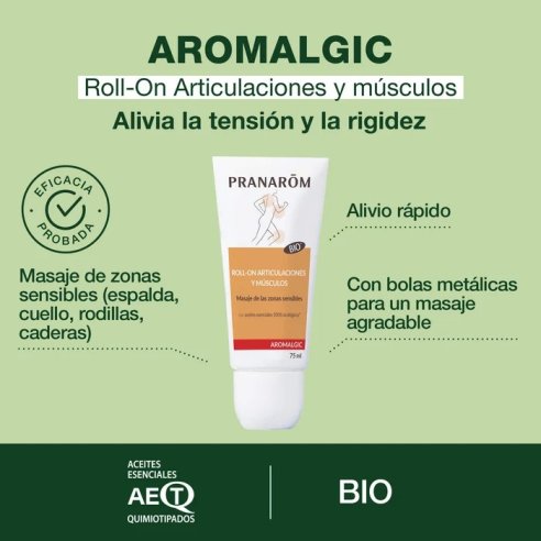 PRANAROM AROMALGIC Roll-On Bio Articulaciones y...