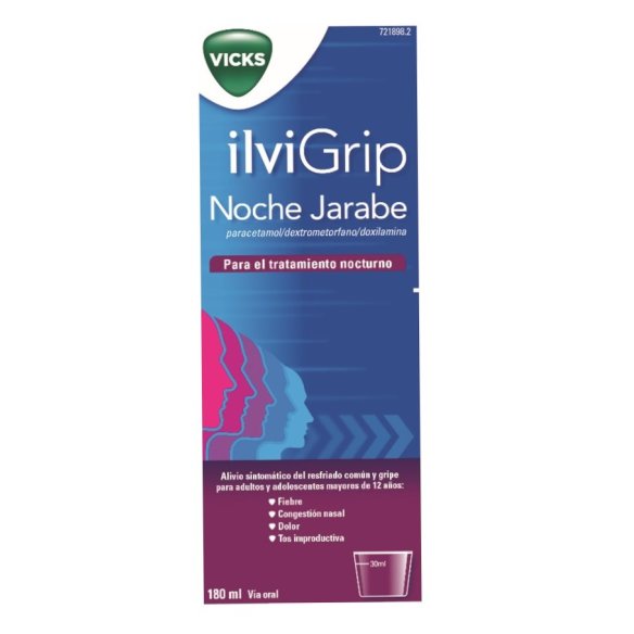 ILVIGRIP NOCHE JARABE 180ml