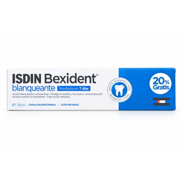 ISDIN BEXIDENT Blanqueante Pasta dentífrica 125 ml