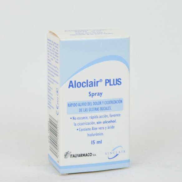 ALOCLAIR PLUS SPRAY ULCERAS - AFTAS BUCALES 15ML