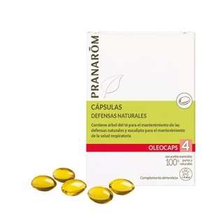 PRANAROM OLEOCAPS 4 -DEFENSAS NATURALES 30 CAPSULAS