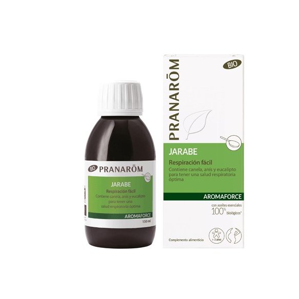 PRANAROM AROMAFORCE JARABE RESPIRACION FACIL BIO-ECOLÓGICO 150 ML