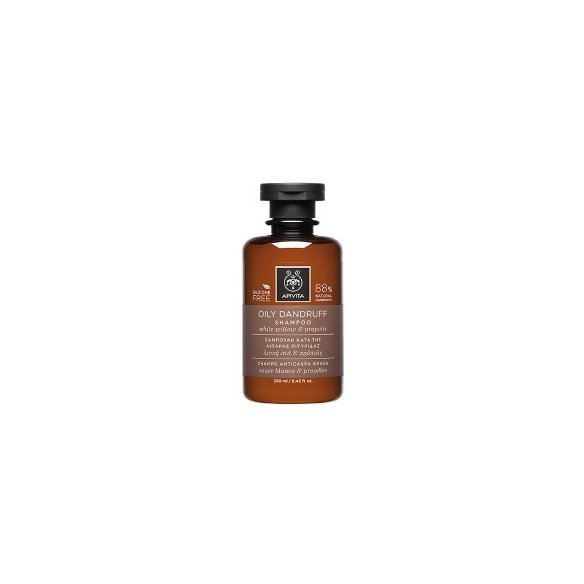 APIVITA HAIR CHAMPU MARRON OSCURO CASPA GRASA SAUCE BLANCO Y PROPOLEO 250 ML