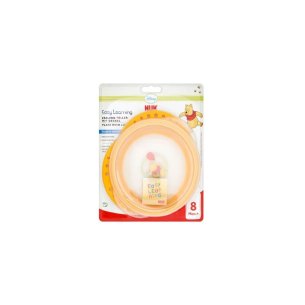 Nuk Easy Learning Winnie The Pooh vajilla plato con tapa...