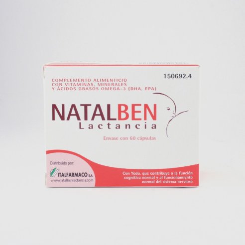 NATALBEN LACTANCIA 60 CAPS