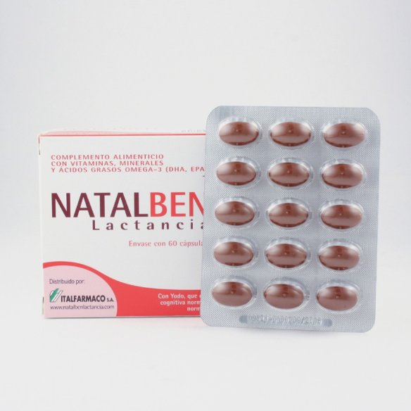 NATALBEN LACTANCIA 60 CAPS