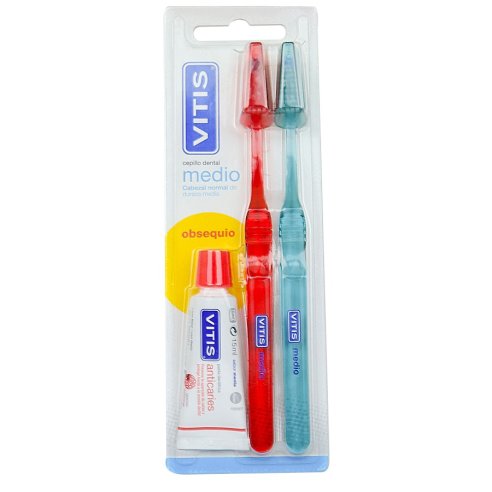 VITIS® medio duplo  dentífrico viaje