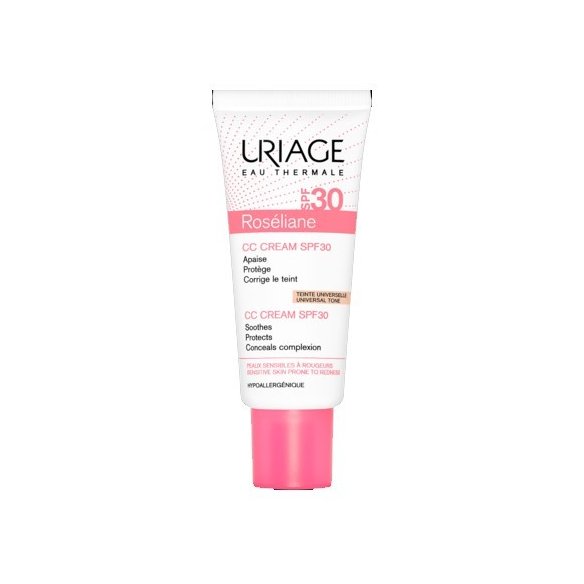 URIAGE ROSÉLIANE - CC CREAM HIDROPROTECTORA, CORRECCIÓN DE LA TEZ  SPF30 40 ml