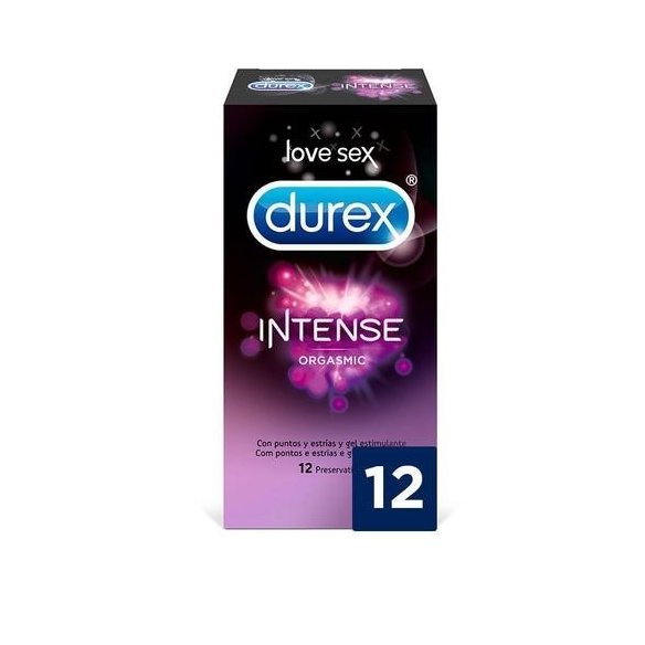 Durex Intense Orgasmic Preservativo 12 Unidades 