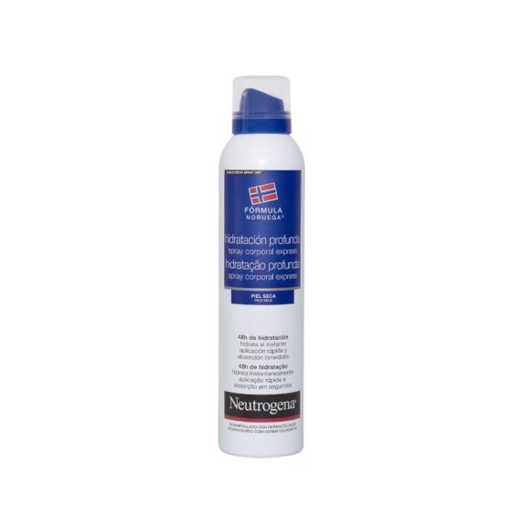NEUTROGENA® FÓRMULA NORUEGA® Spray Corporal Express Hidratación Profunda Piel Seca 200 ml