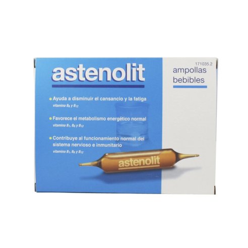 ASTENOLIT AMPOLLAS BEBIBLES 12 AMP