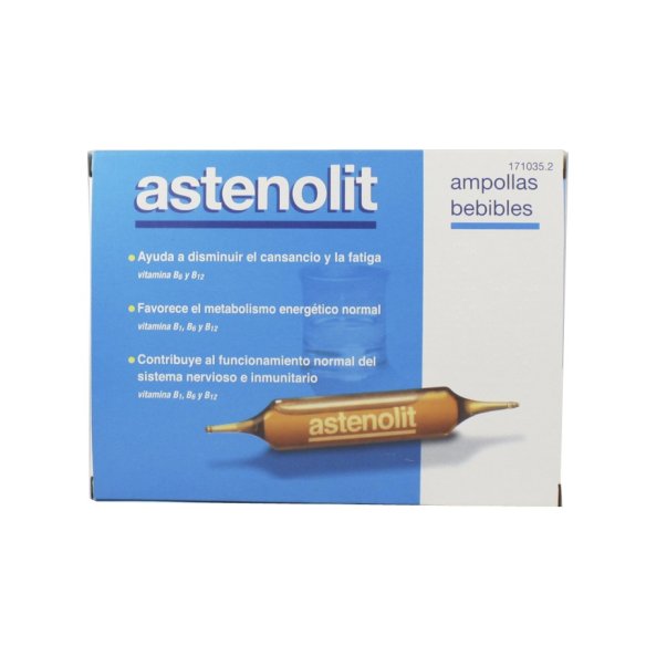 ASTENOLIT AMPOLLAS BEBIBLES 12 AMP
