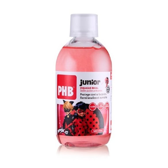 PHB LADYBUG ENJUAGUE JUNIOR 500ML