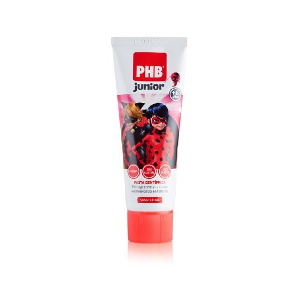 Dentífrico PHB® Junior sabor fresa 75 ml