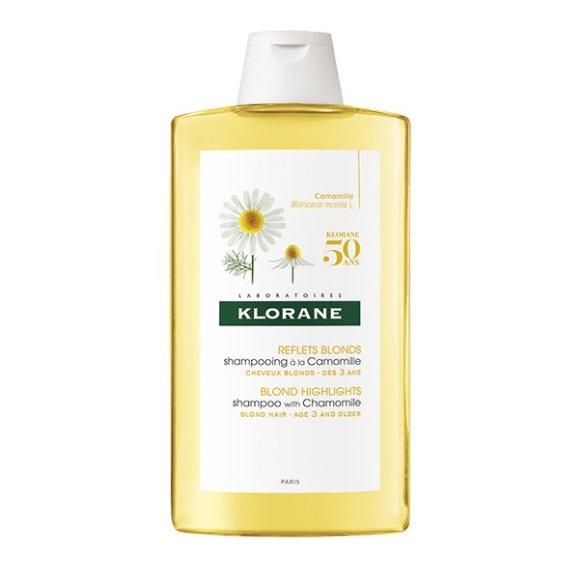 KLORANE CHAMPU LA CAMOMILA REFLEJOS DORADOS A 400 ML