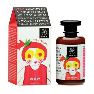 APIVITA KIDS Champú y acondicionador 250 ml 