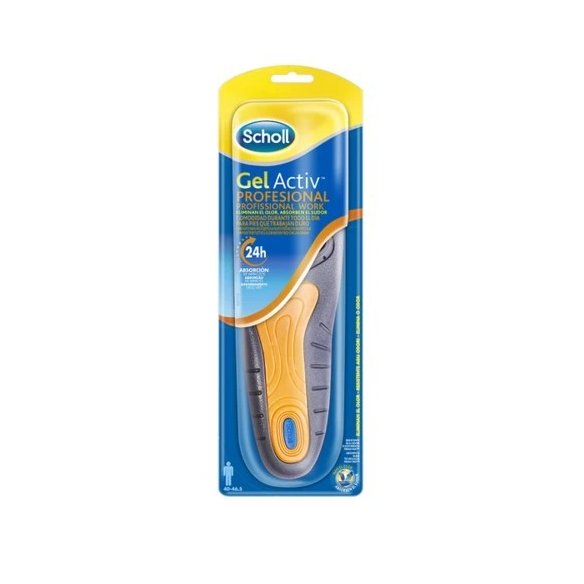 Plantillas de gel Scholl GelActiv Profesional Hombre 1 par