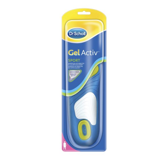 Plantillas de gel Scholl GelActiv Sport Mujer 1 par