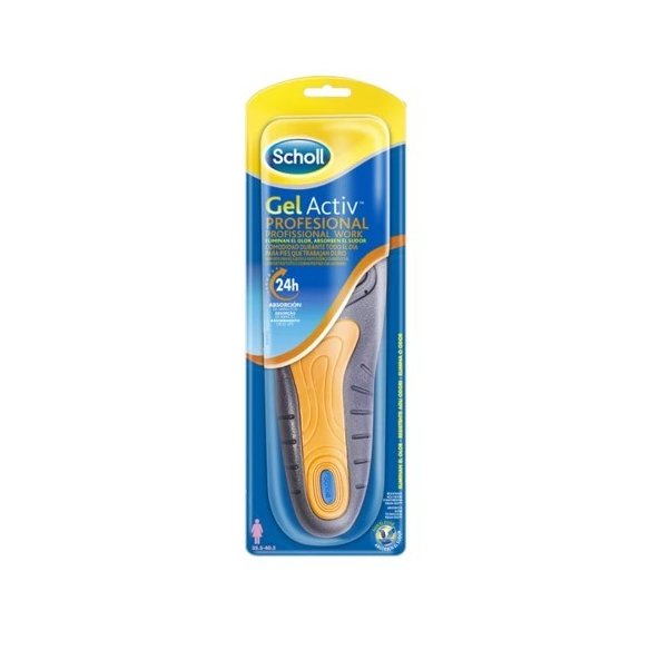 Plantillas de gel Scholl GelActiv Profesional Mujer 1 par