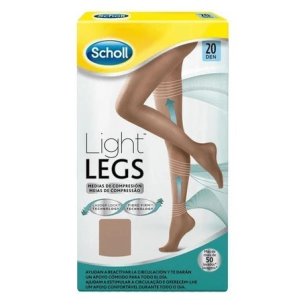 Medias de compresión ligera Scholl Light Legs 20 DEN...