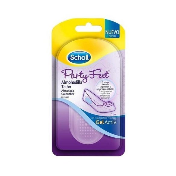 Scholl Party Feet almohadilla talón unidades 1 par