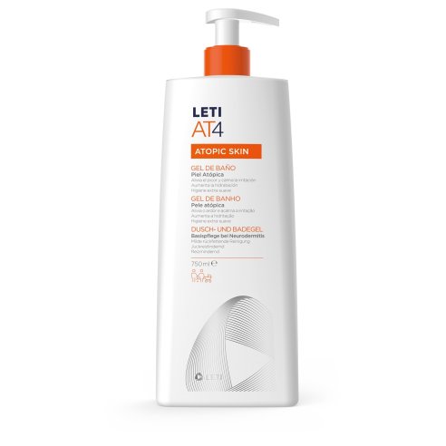 LETIAT4 Gel de Baño higiene piel atópica 750 ml