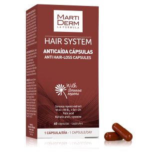 MARTIDERM HAIR SYSTEM Cápsulas Anticaída - 60 unidades