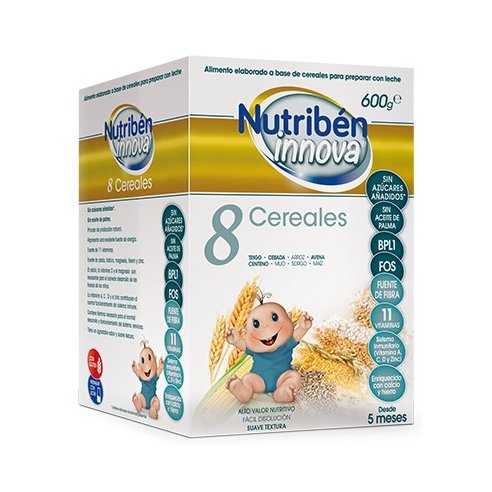 Nutribén Innova® Papilla 8 Cereales 600 gr