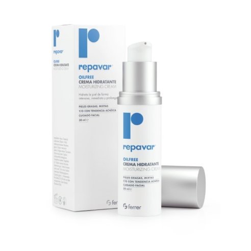 REPAVAR OILFREE Crema hidratante 30 ml