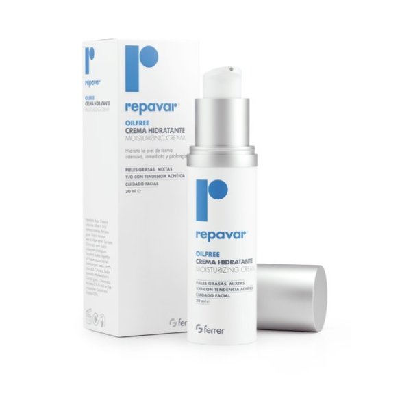 REPAVAR OILFREE Crema hidratante 30 ml